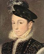 Francois Clouet Portrait of King Charles IX of France oil painting reproduction